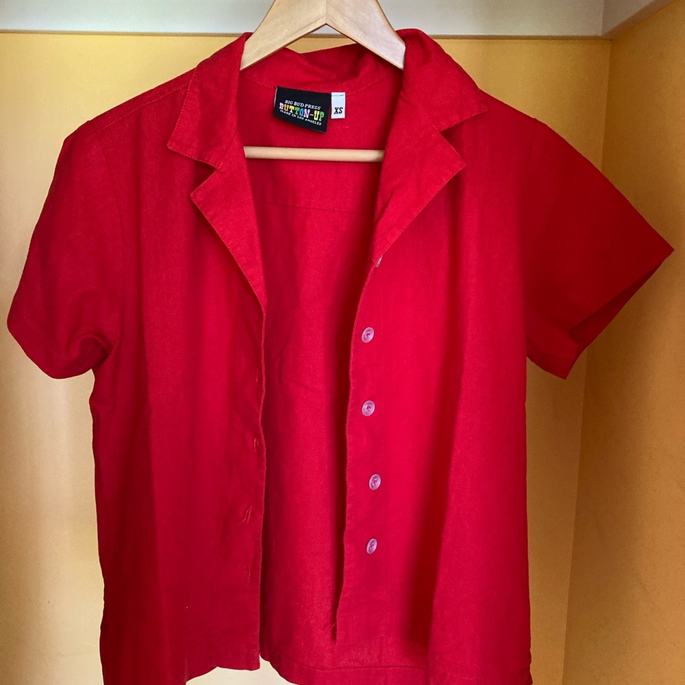 Big Bud Press Linen Pantry Button Up Shirt